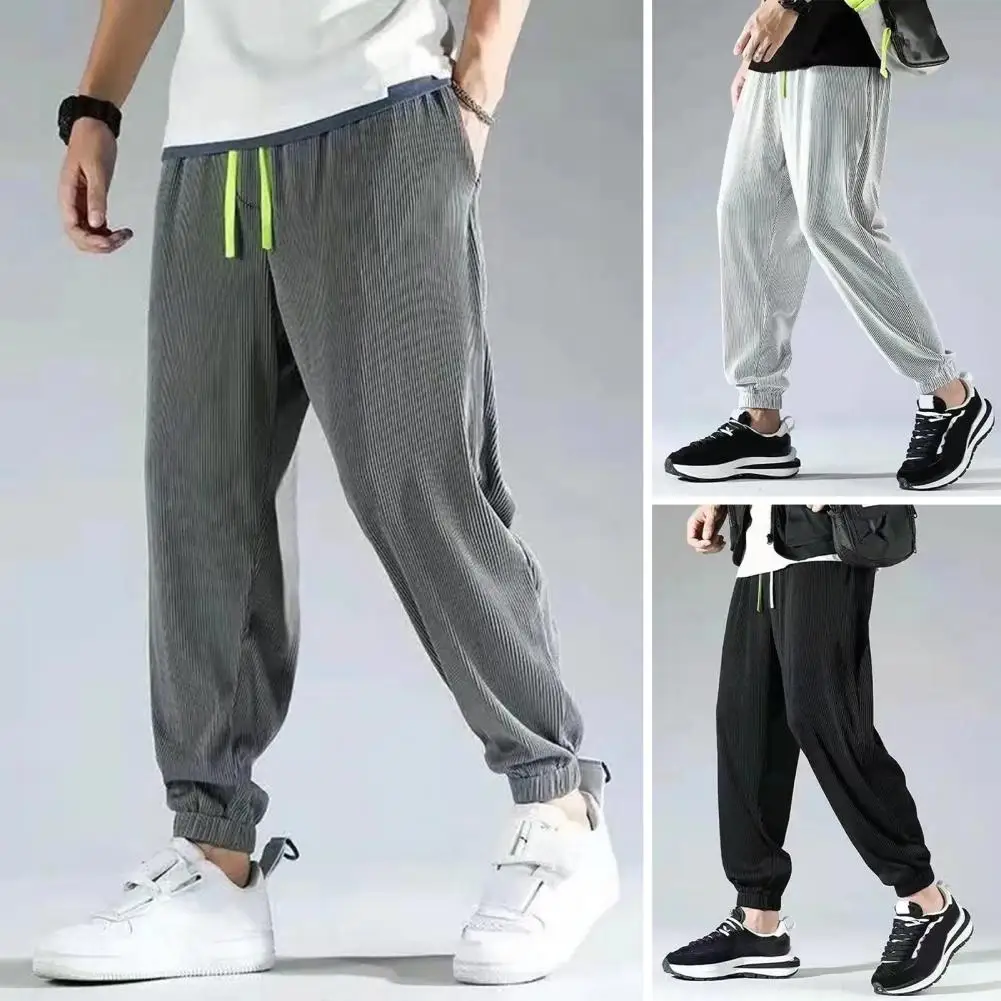 Stylish Colorfast Elastic Waistband Thin Style Casual Sport Long Trousers Daily Clothing Jogging Trousers Loose Trousers
Stylish Colorfast Elastic Waistband Thin Style Casual Sport Long Trousers Daily Clothing Jogging Trousers Loose Trousers