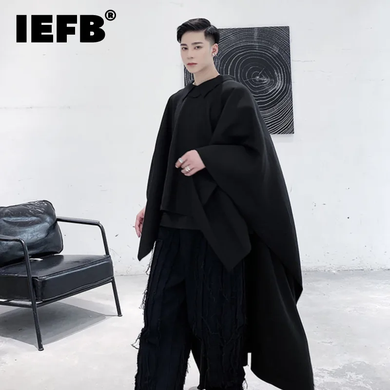IEFB Winter Men's Long Woolen Coat Personality Solid Color Versatile Wool Trench Jackets Fashion Korean Style Trend New 9C3114
IEFB Winter Men's Long Woolen Coat Personality Solid Color Versatile Wool Trench Jackets Fashion Korean Style Trend New 9C3114