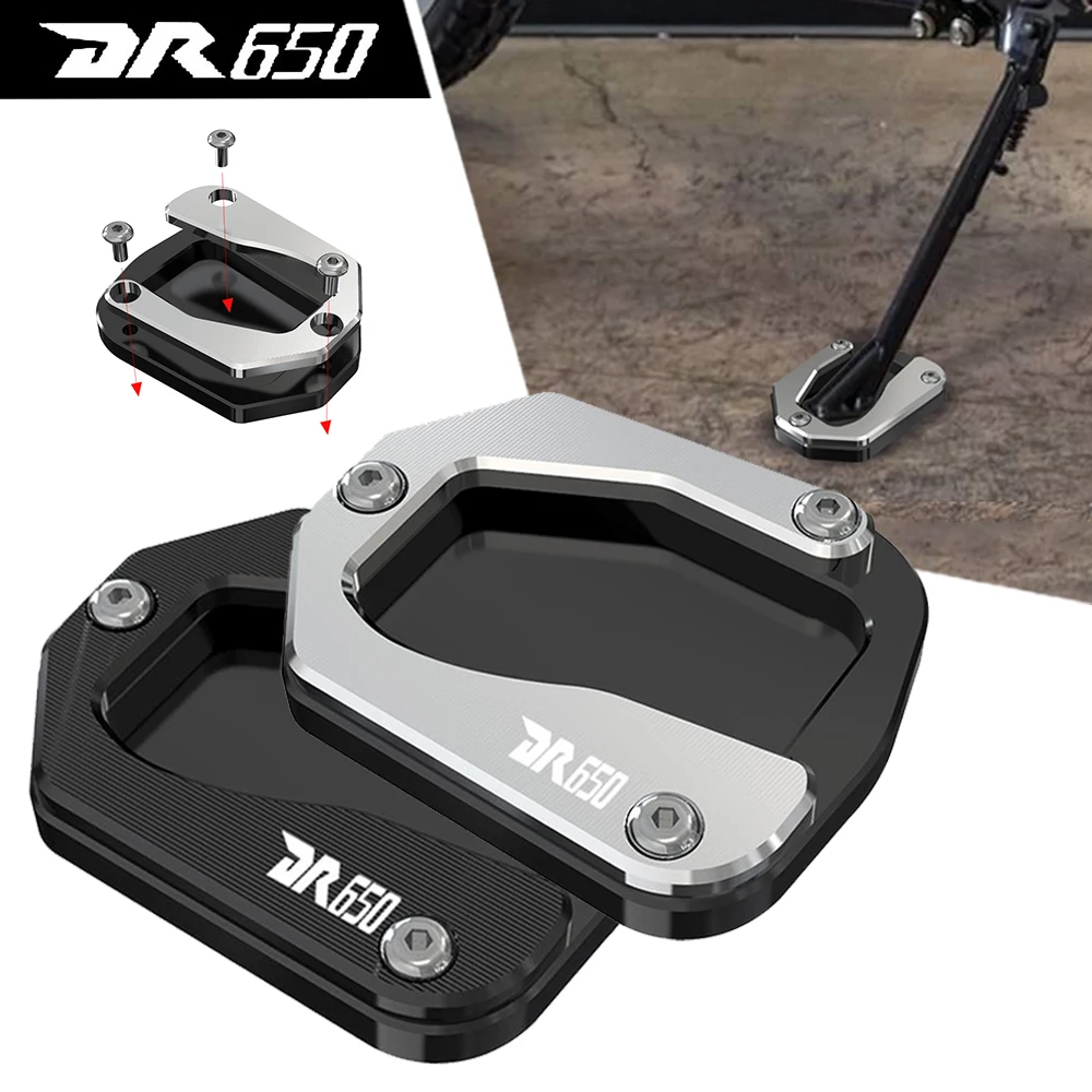 Motorcycle Side Stand Enlarger Sled Sidestand Kickstand Foot Pads Support FOR SUZUKI DR650 DR 650 S SE 1996-2023 2022 2021 2020
Motorcycle Side Stand Enlarger Sled Sidestand Kickstand Foot Pads Support FOR SUZUKI DR650 DR 650 S SE 1996-2023 2022 2021 2020
