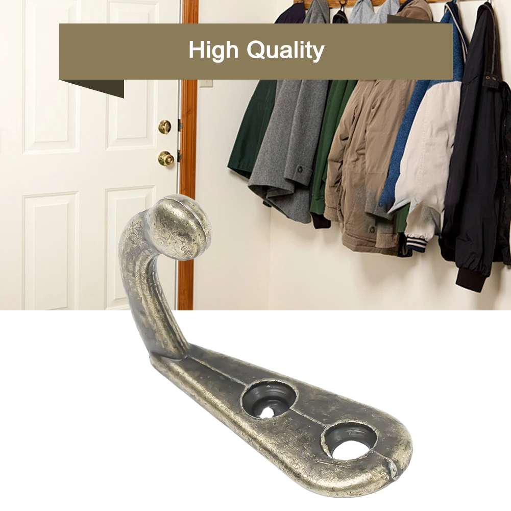 Vintage Prong Hanger, Single Wall Mounted Robe Hook, Durable Coat hooks, Easy to Install, Holds Keys, Jewelry, and Clothes
Vintage Prong Hanger, Single Wall Mounted Robe Hook, Durable Coat hooks, Easy to Install, Holds Keys, Jewelry, and Clothes