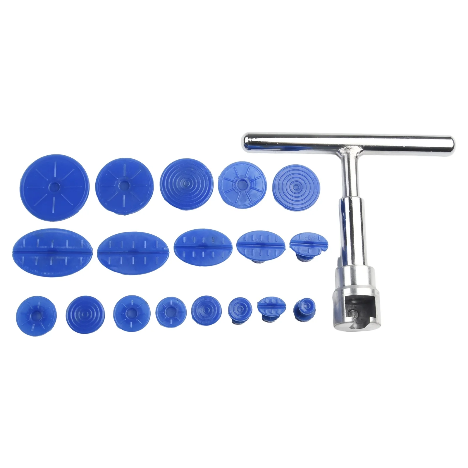 Professional Car Dent Repair Puller Aluminium Alloy Easy to Catch and Pull Dents Suitable for T Bar Tools 18 Pulling Tabs 
Professional Car Dent Repair Puller Aluminium Alloy Easy to Catch and Pull Dents Suitable for T Bar Tools 18 Pulling Tabs