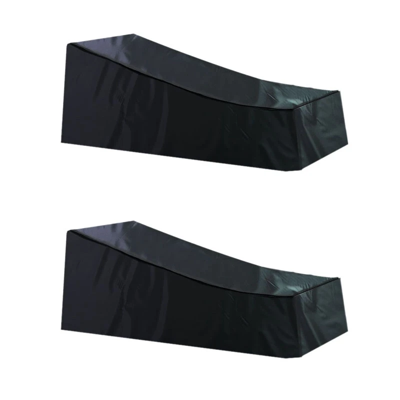 2X Lounge Chair Covers Waterproof Outdoor Garden Anti-UV, 210D Material,Furniture Sunbed Cover, 78.7X 26.7 X 27.5Inch 
2X Lounge Chair Covers Waterproof Outdoor Garden Anti-UV, 210D Material,Furniture Sunbed Cover, 78.7X 26.7 X 27.5Inch