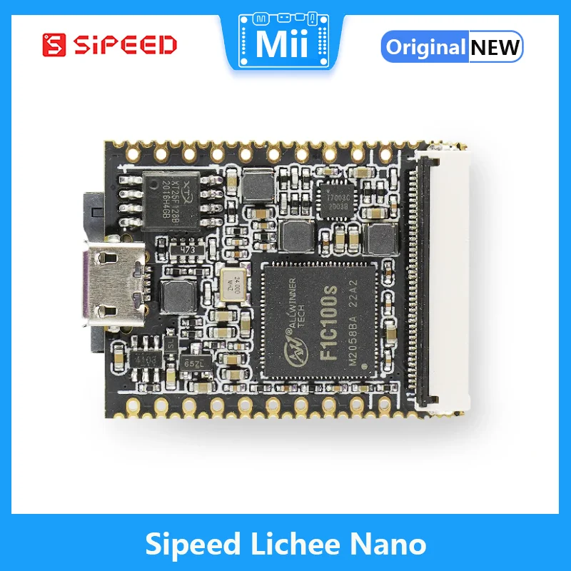 Sipeed Lichee Nano F1C100s с разработчиком Linux Flash. Плата 16M Flash Version IOT Internet of Things
Sipeed Lichee Nano F1C100s с разработчиком Linux Flash. Плата 16M Flash Version IOT Internet of Things