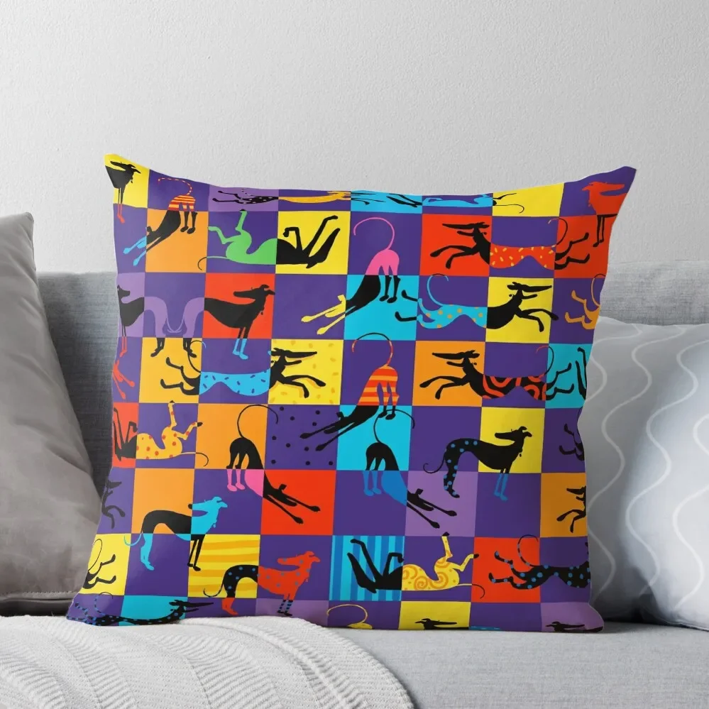 Pop Art Hounds Throw Pillow Ornamental Pillow Couch Cushions 
Pop Art Hounds Throw Pillow Ornamental Pillow Couch Cushions