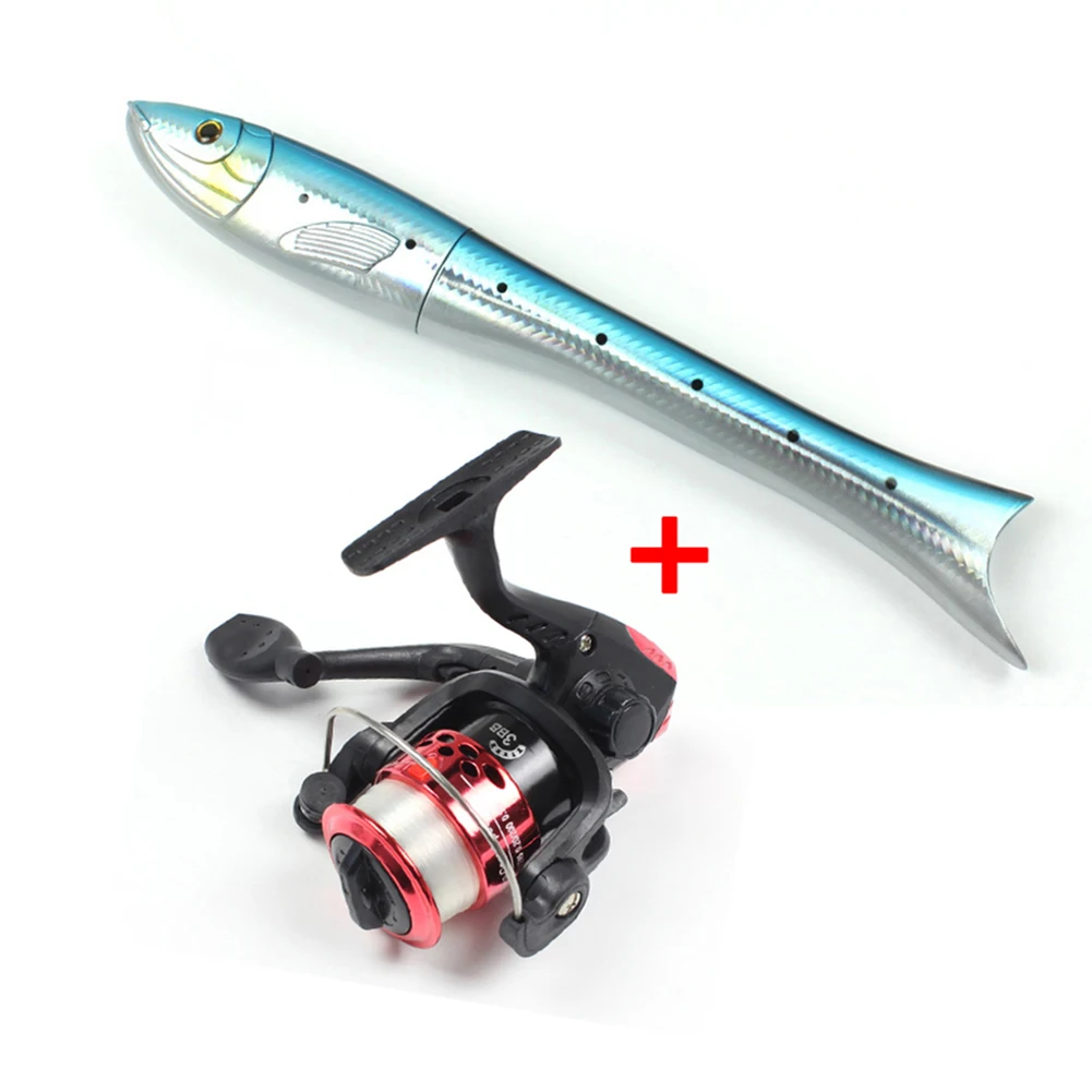 Fishing Rod 16m Telescopic Carbon Fiber Fishing Rod and Reel Combo with Unique Fish Shaped Design Blue/Green/Red
Fishing Rod 16m Telescopic Carbon Fiber Fishing Rod and Reel Combo with Unique Fish Shaped Design Blue/Green/Red