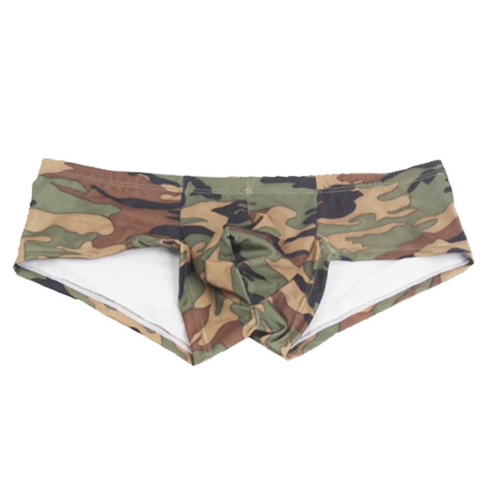 Mens Low Rise Briefs Camouflage Breathable Underwear Hip Lift Boxers Casual Swim Shorts Underpants Thin Quickly Dry Panties
Mens Low Rise Briefs Camouflage Breathable Underwear Hip Lift Boxers Casual Swim Shorts Underpants Thin Quickly Dry Panties