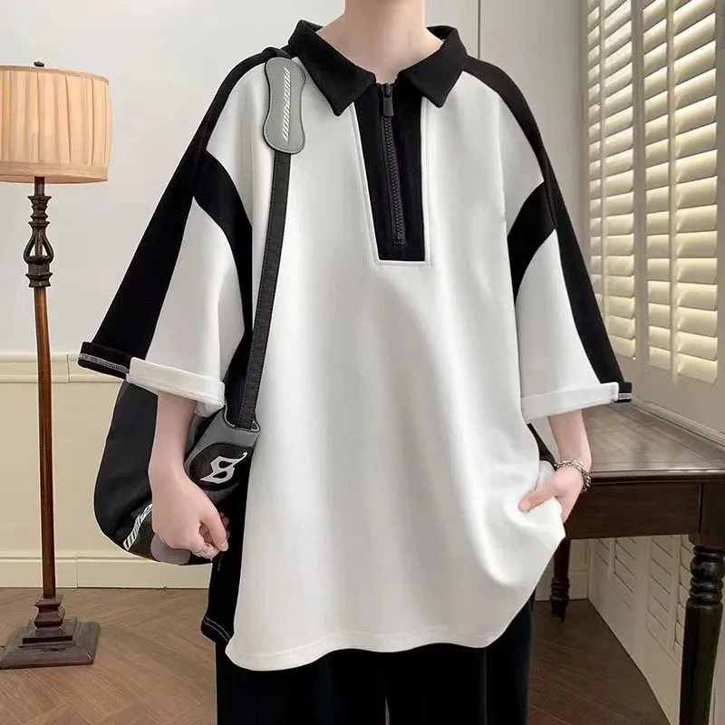 Summer Solid Casual Sport Polo Shirts Men's Top Simple Pullover Short Sleeve Golf Wear College Style Stripe
Summer Solid Casual Sport Polo Shirts Men's Top Simple Pullover Short Sleeve Golf Wear College Style Stripe