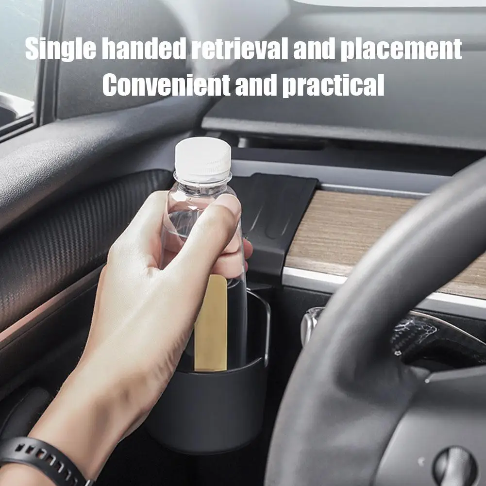 for Tesla Model 3/Y Dashboard Water Cup Holder Instrument Panel Organizer Dashboard Left Storage Box Accessories E3S8
for Tesla Model 3/Y Dashboard Water Cup Holder Instrument Panel Organizer Dashboard Left Storage Box Accessories E3S8