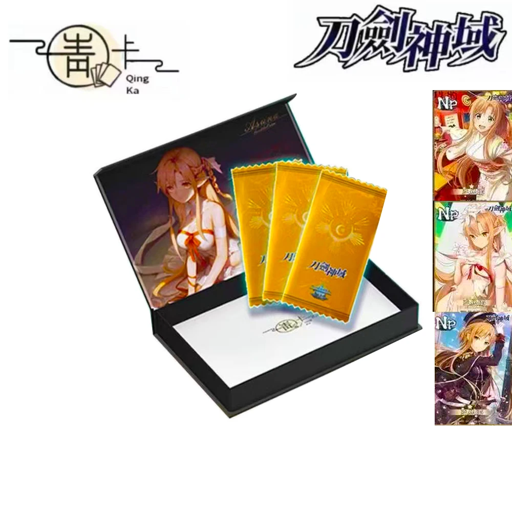 Sword Art Online Series Attack Chapter Card TCG Playing Game Anime Character Limited SSP SMP SJP Cards Board Toys Children Gift
Sword Art Online Series Attack Chapter Card TCG Playing Game Anime Character Limited SSP SMP SJP Cards Board Toys Children Gift