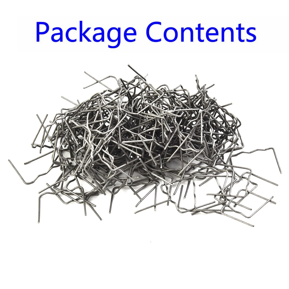 Pre-cut Hot Stapler Staples 0.6mm 500PCS Accessories Flat Staple Replacement Silver Vehicle For Car Bumper Plastic Welder
Pre-cut Hot Stapler Staples 0.6mm 500PCS Accessories Flat Staple Replacement Silver Vehicle For Car Bumper Plastic Welder