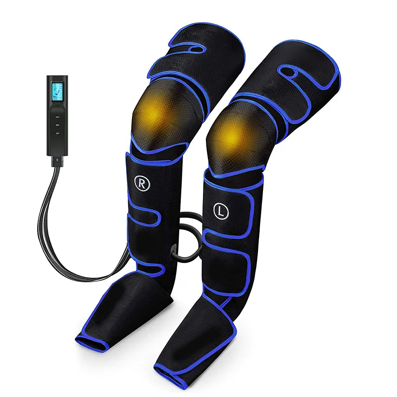 

360° Foot Air Compression Circulation Calf Feet Thigh Massage Muscle Pain Relief Lymphatic Drainage Device Handheld Controller