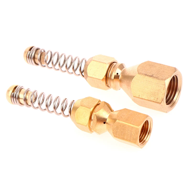 High Pressure Hose Nozzle Sewer Nozzle Sewer Piping Cleaning Pressure Washer Hose Pipe Cleaner Adapter Opens Clogging of Sewage
High Pressure Hose Nozzle Sewer Nozzle Sewer Piping Cleaning Pressure Washer Hose Pipe Cleaner Adapter Opens Clogging of Sewage