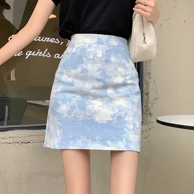 Y2k Women High-waisted Skirt Tie Dye A-LINE Mini Skirt Street Style Vitage Short Skirts Korean Fashion Female Harajuku Skirts
Y2k Women High-waisted Skirt Tie Dye A-LINE Mini Skirt Street Style Vitage Short Skirts Korean Fashion Female Harajuku Skirts