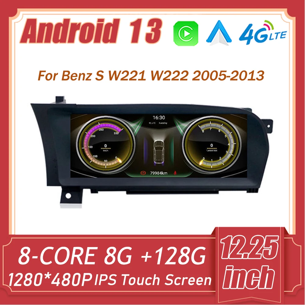 10,25 дюймовый Android 13 для Benz S W221 W222 2005-2013 автомобильный Raido мультимедийный видеоплеер навигация GPS Carplay WIFI
10,25 дюймовый Android 13 для Benz S W221 W222 2005-2013 автомобильный Raido мультимедийный видеоплеер навигация GPS Carplay WIFI