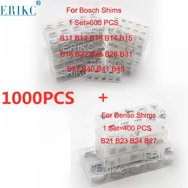 1000PCS Diesel Gasket Kit Washer B11 B12 B13 B14 B16 B22 B25 B26 B31 B48 B21 B23 B24 B27 Injector Adjust Shims for Bosch
1000PCS Diesel Gasket Kit Washer B11 B12 B13 B14 B16 B22 B25 B26 B31 B48 B21 B23 B24 B27 Injector Adjust Shims for Bosch