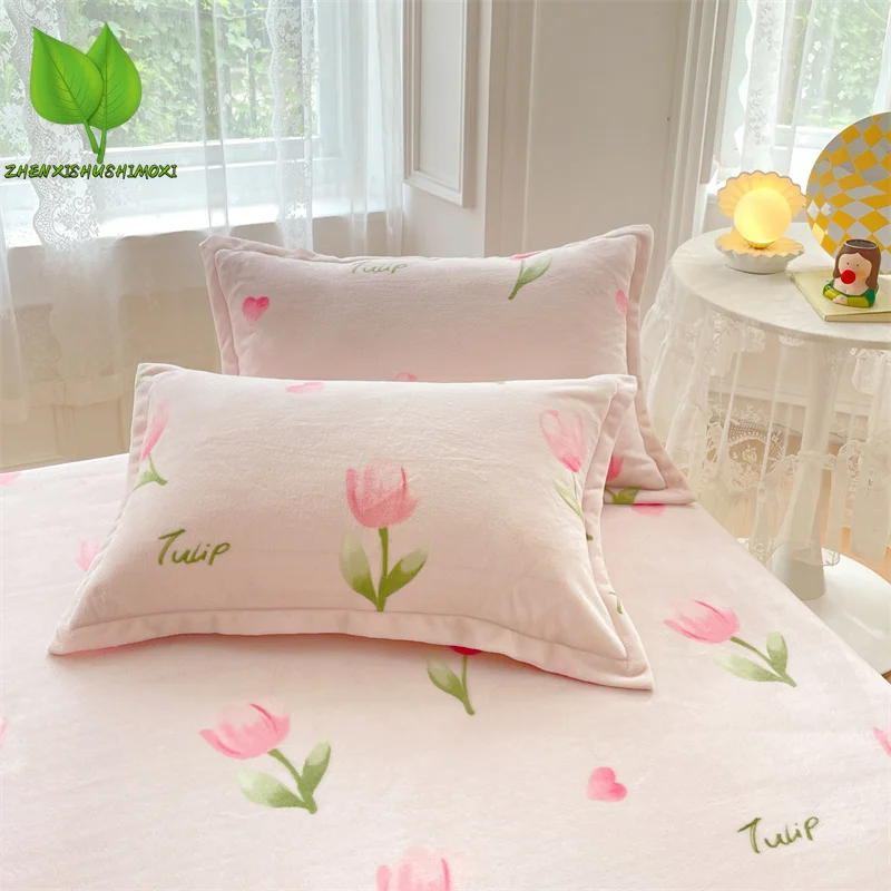 2Pc Winter Milk Velvet Pillowcase Warm Thickened Skin Friendly Pillow Cover Soft Cute Cartoon Sofa Cover Home Decor Bedding
2Pc Winter Milk Velvet Pillowcase Warm Thickened Skin Friendly Pillow Cover Soft Cute Cartoon Sofa Cover Home Decor Bedding