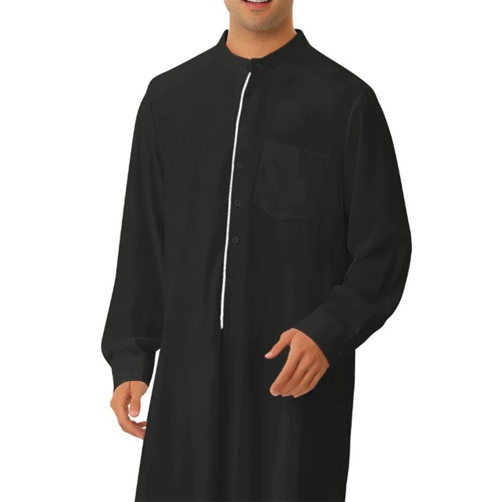 Mens Button V Neck Long Sleeve Maxi Dress Full Length Casual Loose Kaftan Robe Loose Muslim Kaftan Robe Middle East Men Clothing
Mens Button V Neck Long Sleeve Maxi Dress Full Length Casual Loose Kaftan Robe Loose Muslim Kaftan Robe Middle East Men Clothing