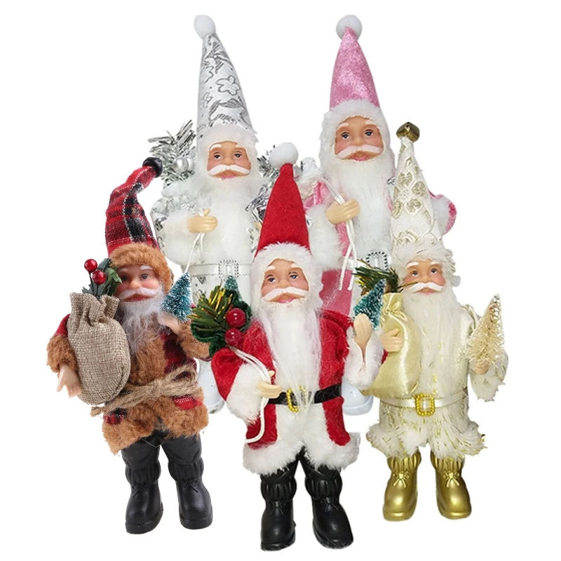9'' Standing Santa Figurines Christmas Figure Decorations Hanging Xmas Tree Ornaments Santa for Doll Toy Collectible
9'' Standing Santa Figurines Christmas Figure Decorations Hanging Xmas Tree Ornaments Santa for Doll Toy Collectible