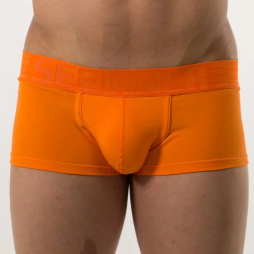 

Mens Low Rise Boxer Briefs Enhance Peni Big Pouch Panties Bikini Underpants Short Hip Raise Underwear Breathable Underpants