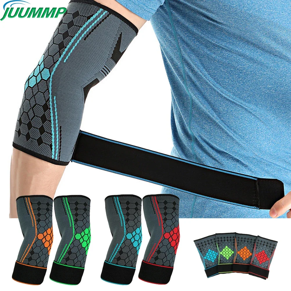 JUUMMP Elbow Brace Compression Support Sleeve Adjustable Strap for Tendonitis,Tennis Elbow brace,Golf Elbow,Weightlifting 1Pcs
JUUMMP Elbow Brace Compression Support Sleeve Adjustable Strap for Tendonitis,Tennis Elbow brace,Golf Elbow,Weightlifting 1Pcs