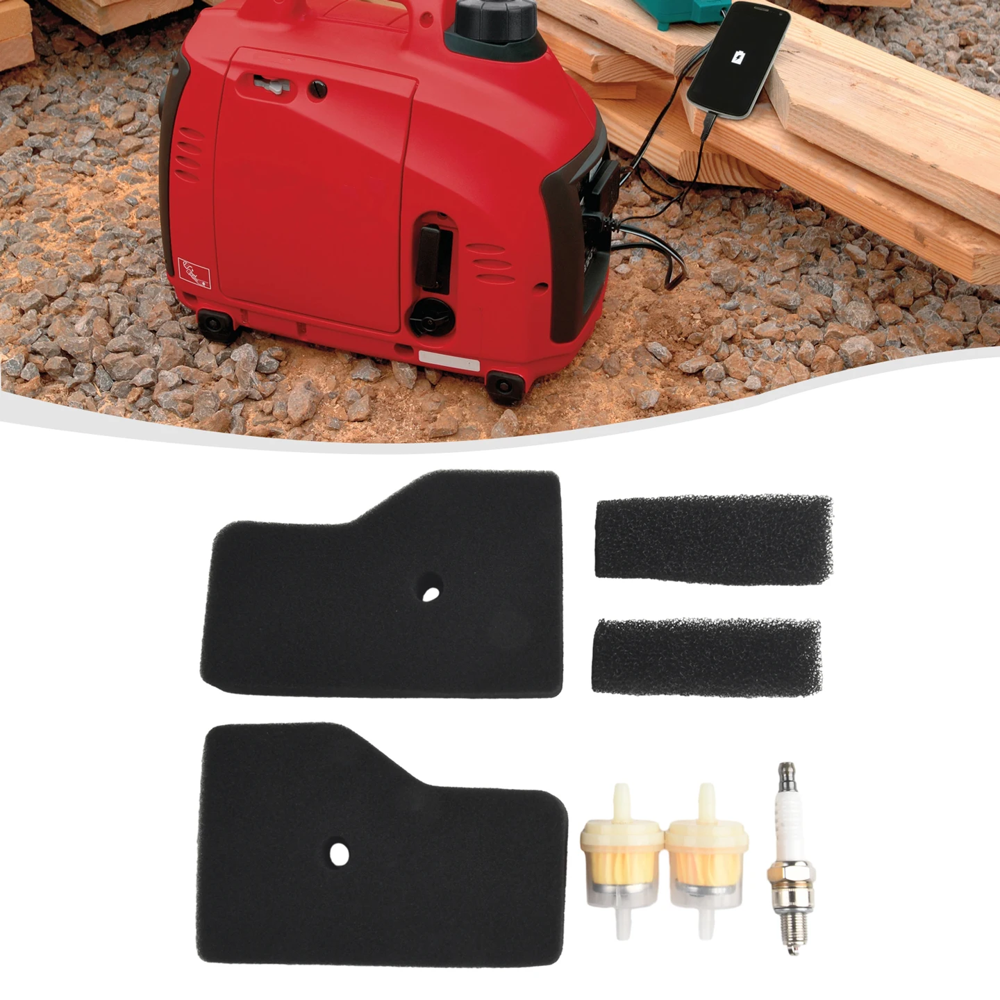 1 Set Air Filter Service Kit For Honda EU20I Generator Plug Generator 17211Z0700 Outdoor Power Tool Accessories
1 Set Air Filter Service Kit For Honda EU20I Generator Plug Generator 17211Z0700 Outdoor Power Tool Accessories