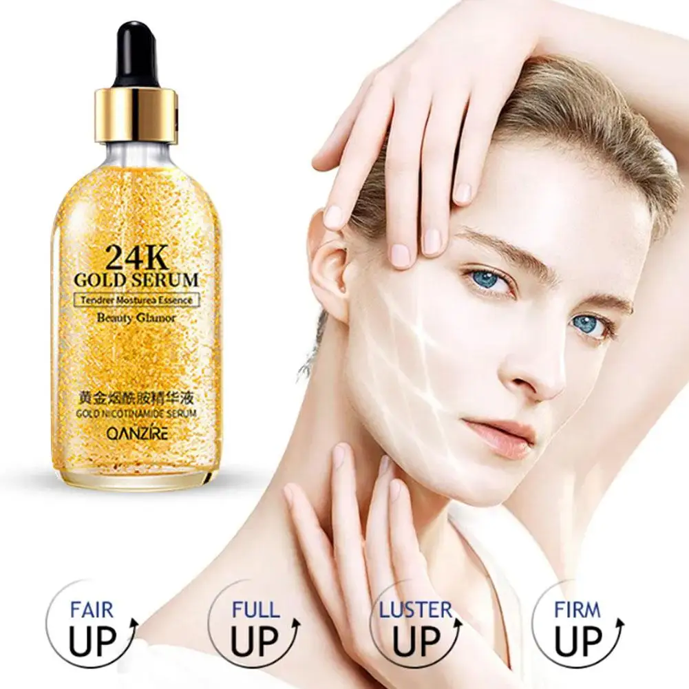 24K Gold Essence Nicotinamide Original Solution Hydrating and Moisturizing Skin Lotion Peptide Anti-aging 30ml for women O6D9
24K Gold Essence Nicotinamide Original Solution Hydrating and Moisturizing Skin Lotion Peptide Anti-aging 30ml for women O6D9