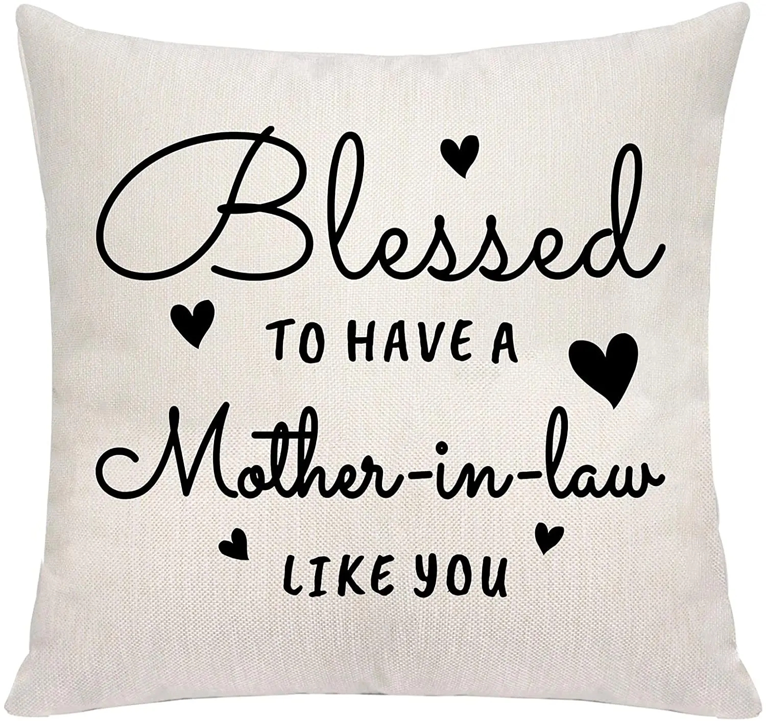 To Mom Mother-in-Law Gift from Daughter Blessed to Have A Mother/Mother-in-Law/Bonus Mom Like You Throw Pillow Covers
To Mom Mother-in-Law Gift from Daughter Blessed to Have A Mother/Mother-in-Law/Bonus Mom Like You Throw Pillow Covers