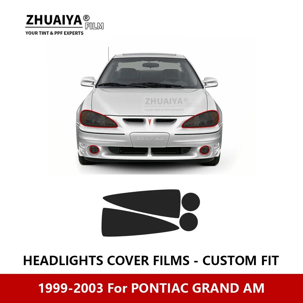Защитная пленка для автомобильных фар PONTIAC GRAND AM 1999-2003, устойчивая к царапинам
Защитная пленка для автомобильных фар PONTIAC GRAND AM 1999-2003, устойчивая к царапинам