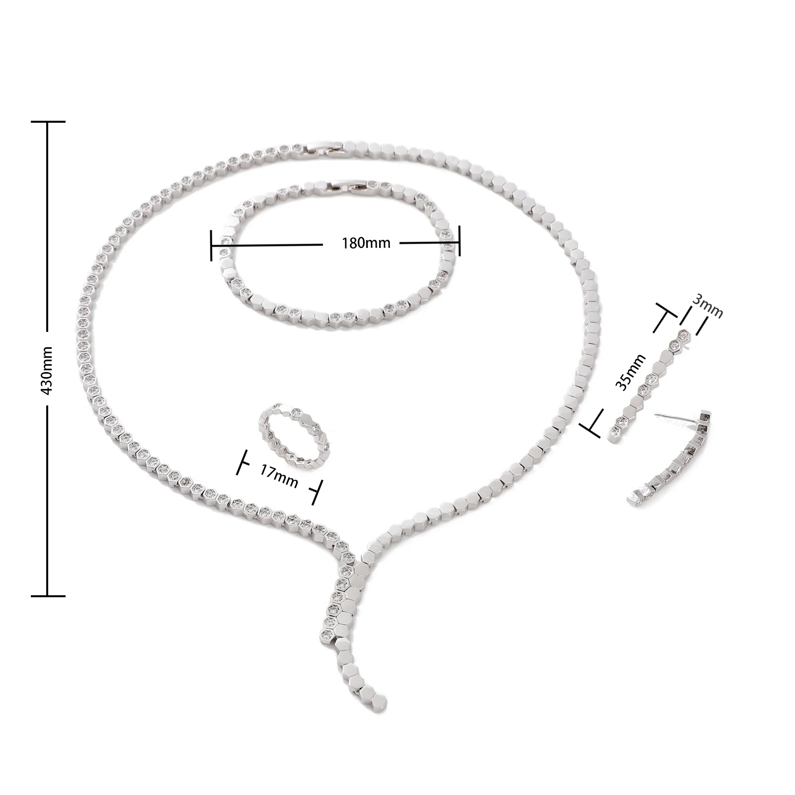 Classic 3 Color Gold Plated Women's Bracelet Ring Ear Stud Necklace Wedding Party Zircon Crystal Engagement Dubai Bridal Jewelry 1 Mallzona Seaf7f951de284e9eb4ceae2d9b82e020n Classic 3 Color Gold Plated Women's Bracelet Ring Ear Stud Necklace Wedding Party Zircon Crystal Engagement Dubai Bridal Jewelry Mallzona