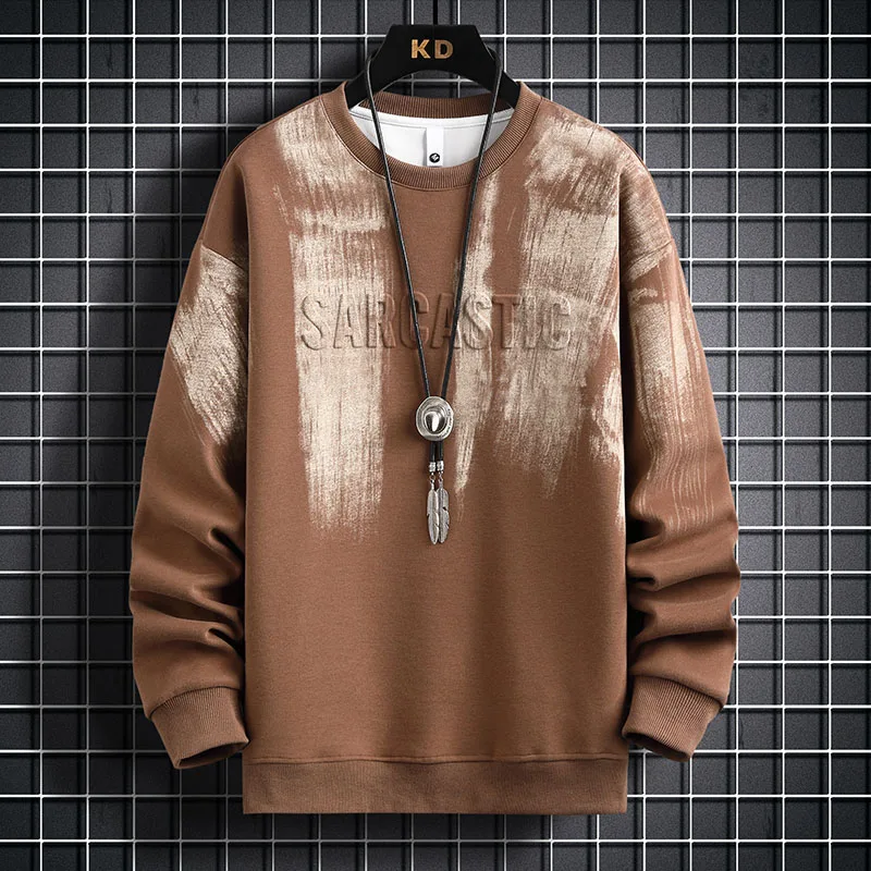Letter Foaming Printing Sweatshirt Men's Fashion Pullovers Hip Hop Streetwear Loose Casual Spring Male Hoodie
Letter Foaming Printing Sweatshirt Men's Fashion Pullovers Hip Hop Streetwear Loose Casual Spring Male Hoodie