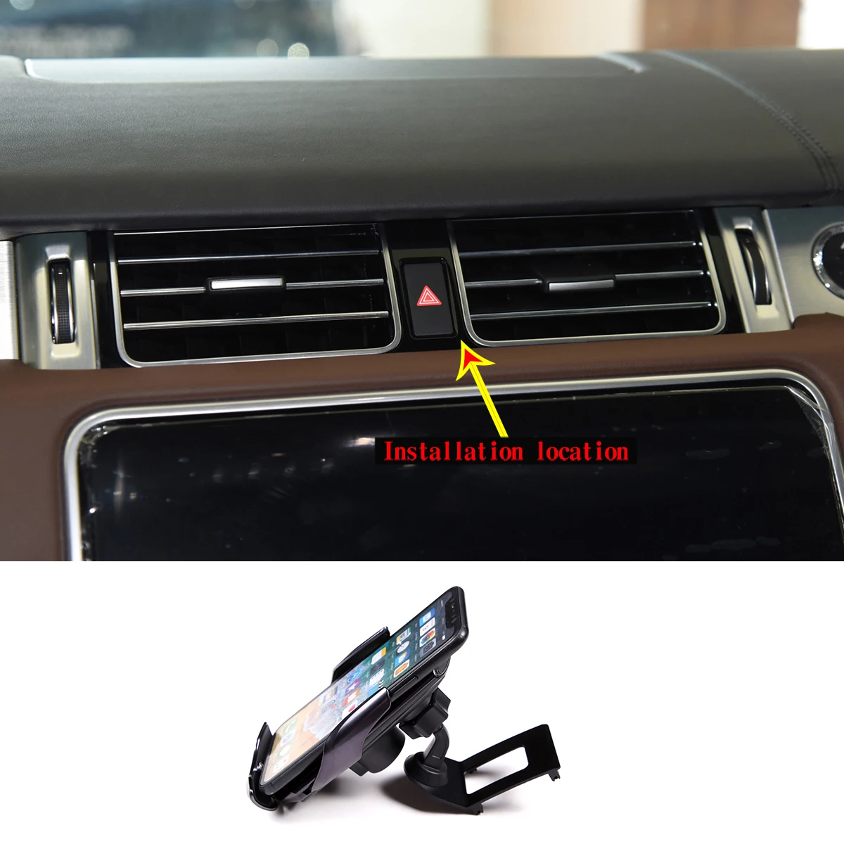 For Land Rover Vogue 2018-22 Aluminum alloy Air Vent Wireless charging mobile phone GPS navigation bracke holder Car Accessories
For Land Rover Vogue 2018-22 Aluminum alloy Air Vent Wireless charging mobile phone GPS navigation bracke holder Car Accessories