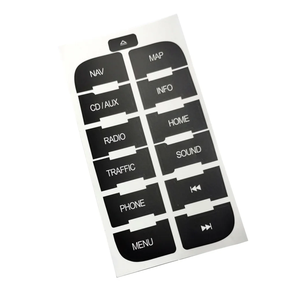 Car Accessories Button Decal Sticker Black For FORD For S-Max 2011 Push Button Radio Navi Stickers High Quality
Car Accessories Button Decal Sticker Black For FORD For S-Max 2011 Push Button Radio Navi Stickers High Quality