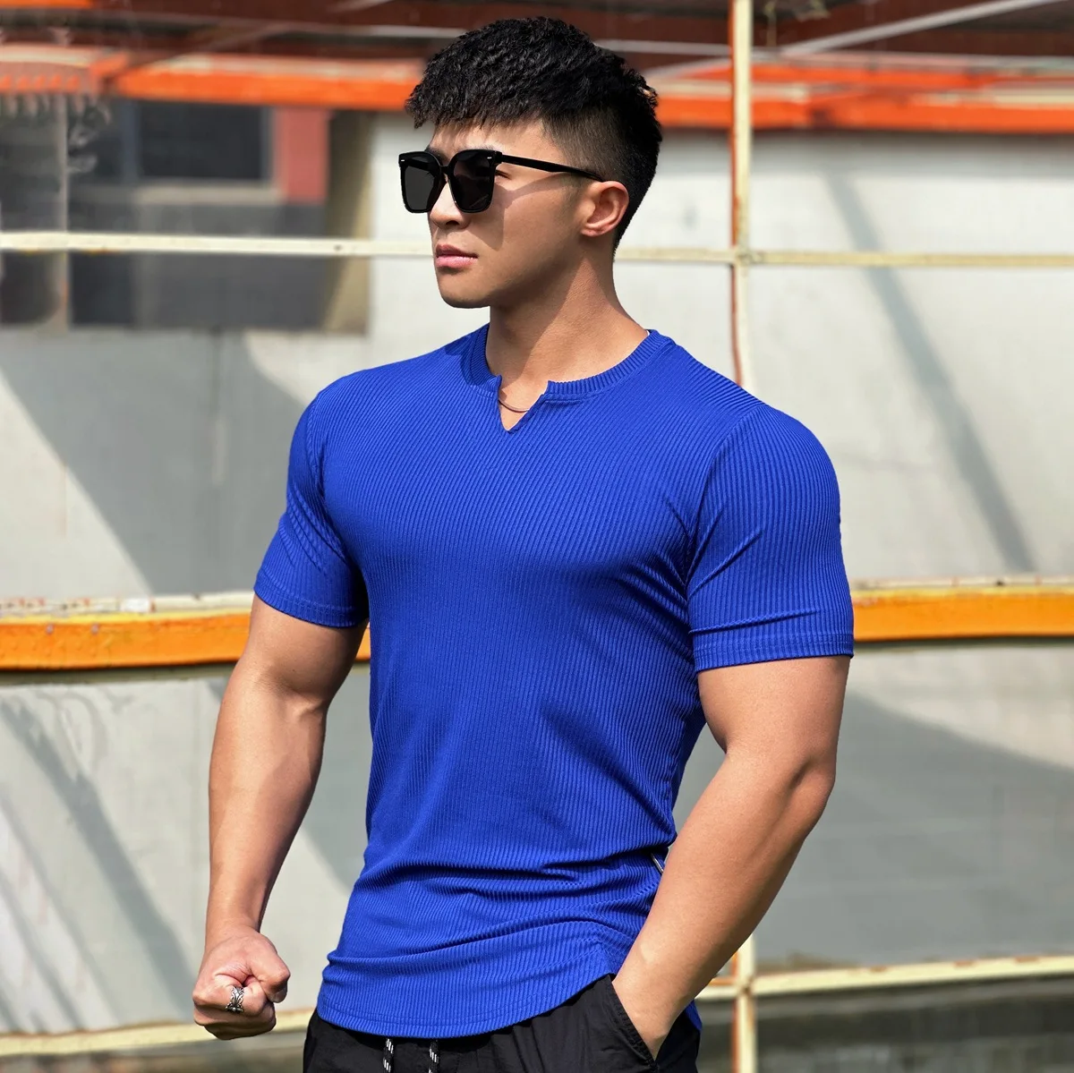 2024 Summer New Men's Jopping T Shirt Pure Color Semi tight Short Sleeved quality Tops Men Fitness Sports T-Shirt Male Clothes
2024 Summer New Men's Jopping T Shirt Pure Color Semi tight Short Sleeved quality Tops Men Fitness Sports T-Shirt Male Clothes