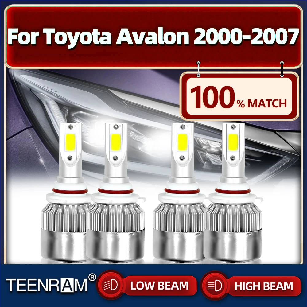 Canbus LED Headlight Bulb 9005 HB3 9006 HB4 High Low Beam Car Light 12V 6000K For Toyota Avalon 2000-2003 2004 2005 2006 2007
Canbus LED Headlight Bulb 9005 HB3 9006 HB4 High Low Beam Car Light 12V 6000K For Toyota Avalon 2000-2003 2004 2005 2006 2007