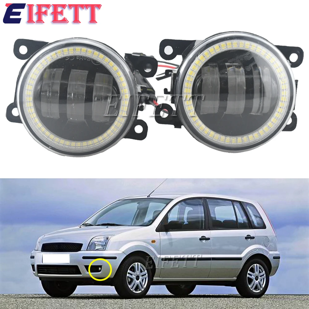 2 Pcs LED Angel Eye Fog Light Car Front Bumper Fog Lamp DRL H11 12V For Ford Fusion Estate JU 2002 2003 2004 2005 2006 2007 2008
2 Pcs LED Angel Eye Fog Light Car Front Bumper Fog Lamp DRL H11 12V For Ford Fusion Estate JU 2002 2003 2004 2005 2006 2007 2008