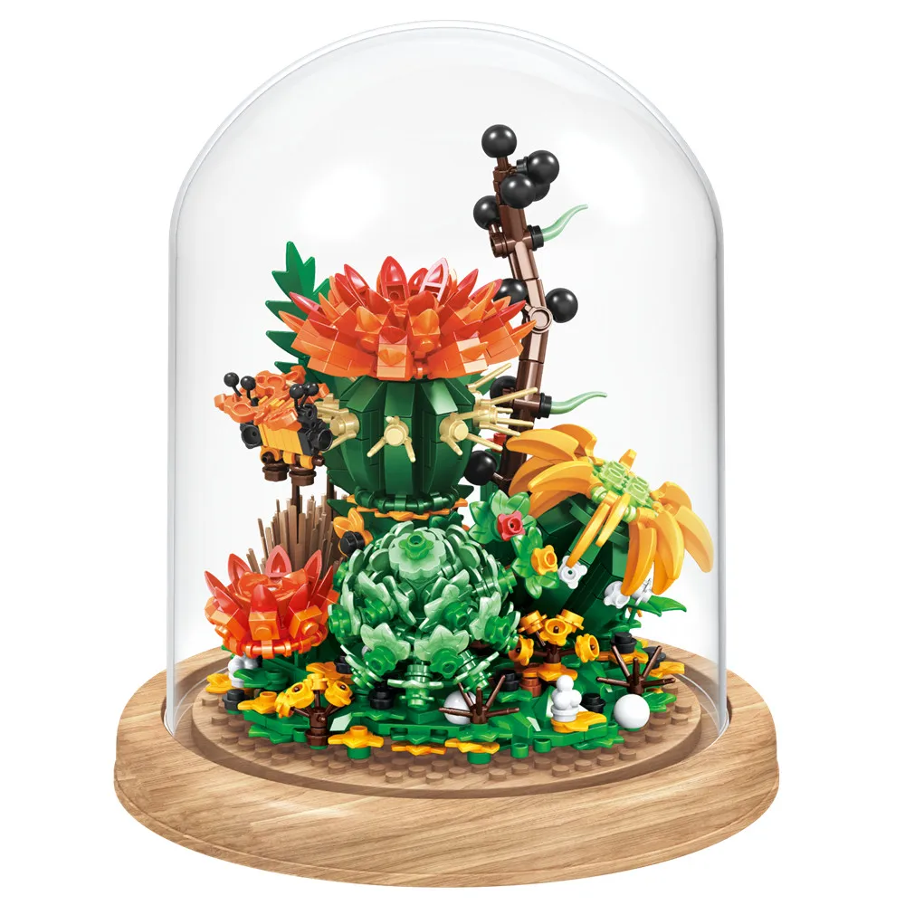 2022 City Creativity Immortal Flower Blossoms Succulent Plant Mni Building Blocks Bricks DIY MOC Assembly Toys For Girls Gift
2022 City Creativity Immortal Flower Blossoms Succulent Plant Mni Building Blocks Bricks DIY MOC Assembly Toys For Girls Gift