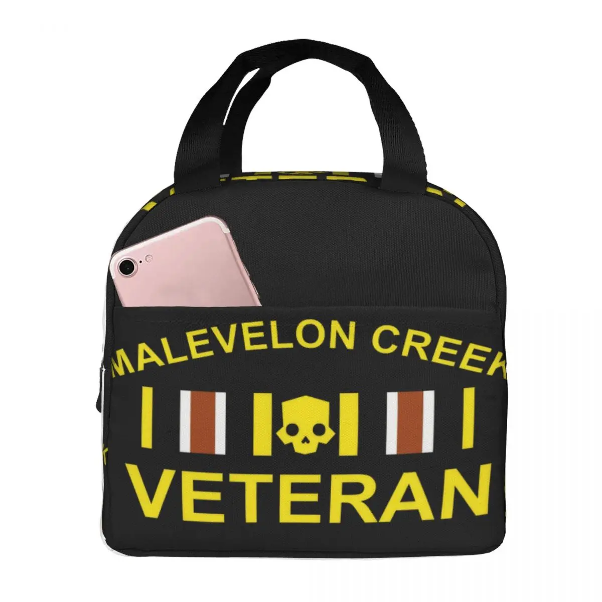 Malevelon Creek Veteran Helldivers 2 Lunch Bag Unisex Portable Cooler Insulated Lunch Box Food Bento Box
Malevelon Creek Veteran Helldivers 2 Lunch Bag Unisex Portable Cooler Insulated Lunch Box Food Bento Box