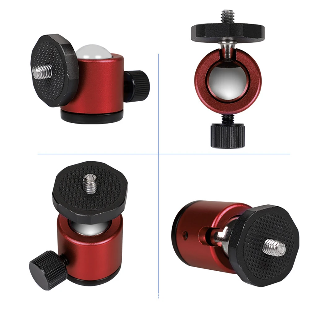 Tripod Ball Head Adapter Angle Adjustment 1/4in Screw For DSLR Camera Mic Stand Tripods Selfie Sticks Monopods Musical Parts
Tripod Ball Head Adapter Angle Adjustment 1/4in Screw For DSLR Camera Mic Stand Tripods Selfie Sticks Monopods Musical Parts