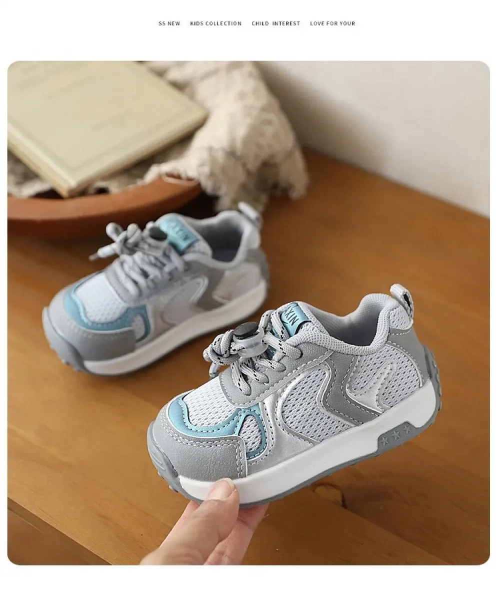 أحذية رياضية عصرية للأطفال 2026 من الجلد الصناعي، أحذية رياضية مريحة ومضادة للانزلاق للأولاد والبنات أحذية رياضية عصرية للأطفال 2026 من الجلد الصناعي، أحذية رياضية مريحة ومضادة للانزلاق للأولاد والبنات