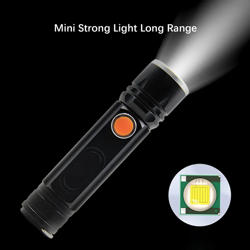 

Flashlight High Lumen,Zoomable, Water Resistant, Flash Light for Camping, Outdoor, Emergency, Everyday Flashlights with Magnetic