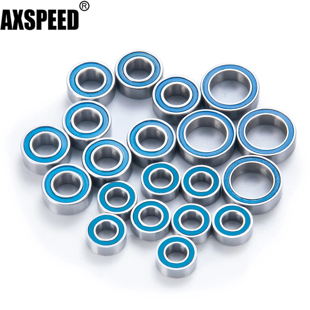 AXSPEED 20 шт. полный комплект шариковых подшипников синяя резиновая герметичная хромированная сталь для Kyosho двойной осмелительный фотоцикл детали для гусеничного автомобиля
AXSPEED 20 шт. полный комплект шариковых подшипников синяя резиновая герметичная хромированная сталь для Kyosho двойной осмелительный фотоцикл детали для гусеничного автомобиля