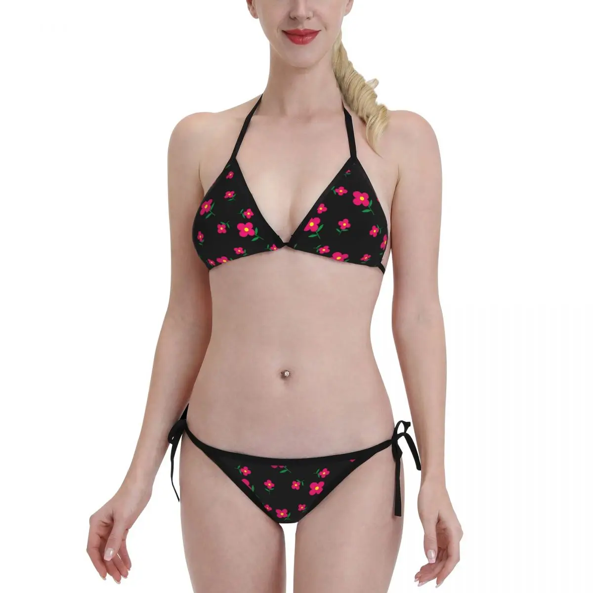 Cute Flower Swimsuit Female Bikini Set Push Up Sexy Bodysuit Beachwear Set Backless Bather Swimming Suit
Cute Flower Swimsuit Female Bikini Set Push Up Sexy Bodysuit Beachwear Set Backless Bather Swimming Suit