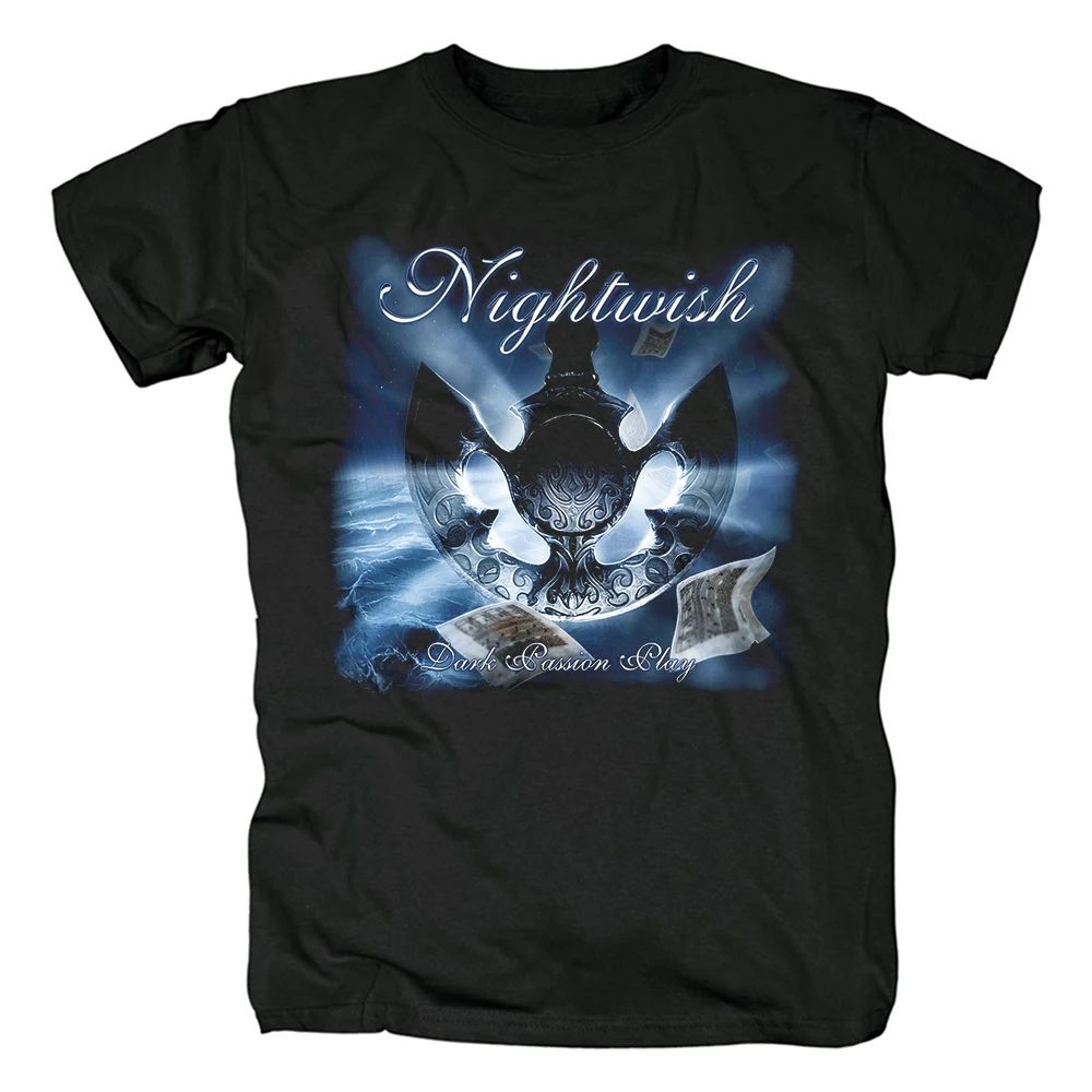

Symphonic Metal Band Nightwish Tshirt Mens Fashion Summer Oversize Cottton T-Shirts Harajuku Streetwear Hip Hop Top Tee