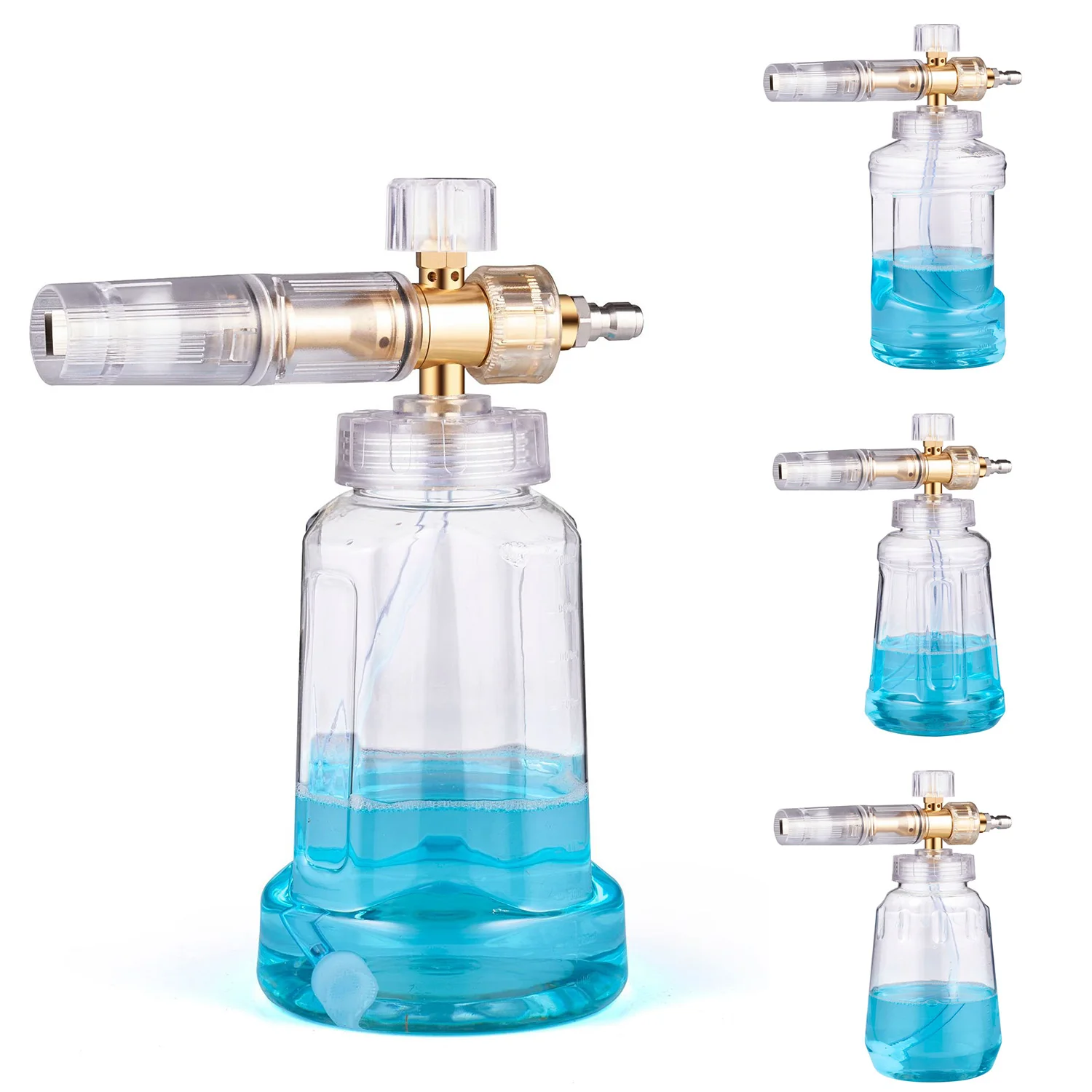 1L Pressure Washer Snow Foam Lance With Liquid Measuring Cup 4000 Psi Car Wash For Karcher Foam Spray Gun Foam Nozzle Tornador
1L Pressure Washer Snow Foam Lance With Liquid Measuring Cup 4000 Psi Car Wash For Karcher Foam Spray Gun Foam Nozzle Tornador