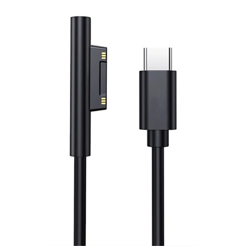150cm Fast Charging Cable USB C Type C Power Supply Adapter PD Cord for Surface 7/6/54/3 Book/Book 2
150cm Fast Charging Cable USB C Type C Power Supply Adapter PD Cord for Surface 7/6/54/3 Book/Book 2
