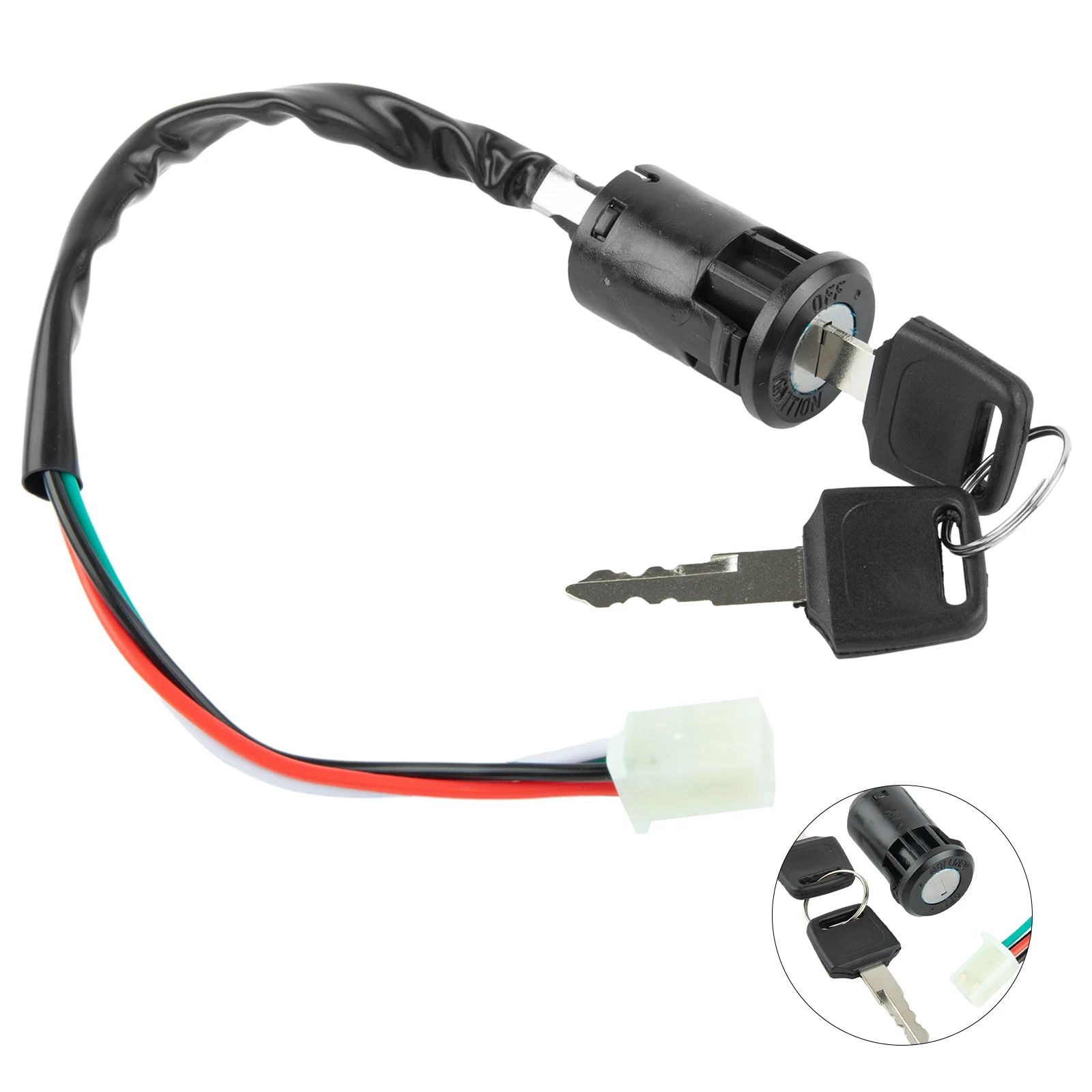 Motorcycle Ignition Barrel Switch Scooter Accessories Black FOR Quad Dirt Bike For ATV On/Off Plastic Universal
Motorcycle Ignition Barrel Switch Scooter Accessories Black FOR Quad Dirt Bike For ATV On/Off Plastic Universal