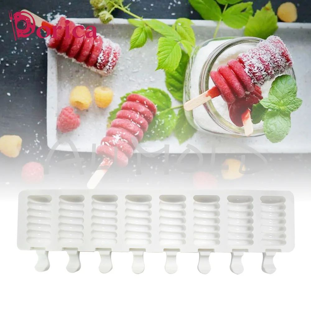 3D DIY Candied Haws Popsicle Mold Handmade Eco-Friendly Silicone Ice Cream Mould Dessert Freezer Juice Ice Cube Tray Maker Tools
3D DIY Candied Haws Popsicle Mold Handmade Eco-Friendly Silicone Ice Cream Mould Dessert Freezer Juice Ice Cube Tray Maker Tools