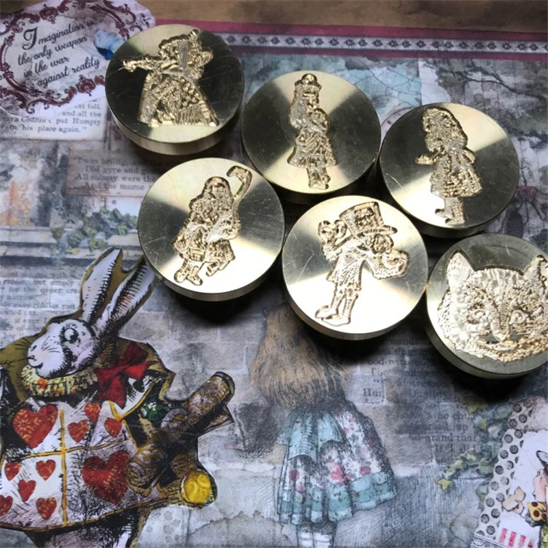 Alice Wax Seal Stamp Head DIY In Wonderland Cat Fairy Tale Stamps Seals Sealing Postage Wedding Envelope Card Craft Decor Hobby
Alice Wax Seal Stamp Head DIY In Wonderland Cat Fairy Tale Stamps Seals Sealing Postage Wedding Envelope Card Craft Decor Hobby