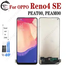 Ensemble écran tactile LCD TFT de remplacement, pour OPPO Reno 4 SE PEAT00 PEAM00 Reno4 SE=