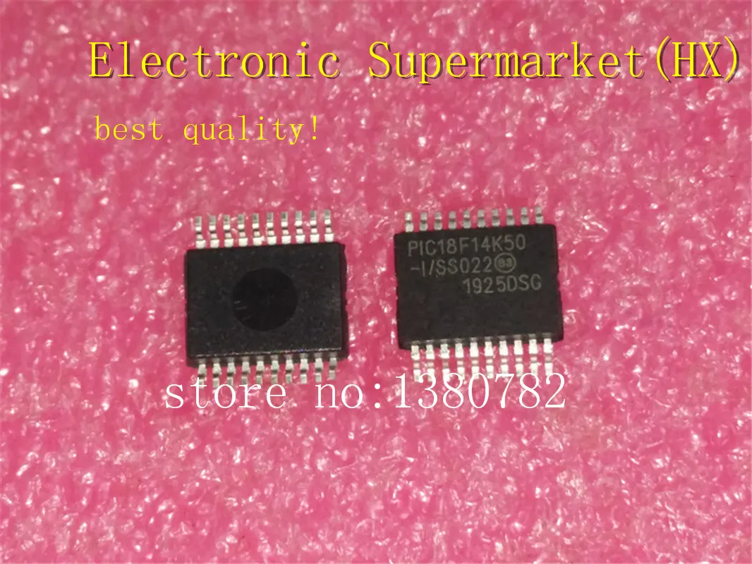 New original special price spot10pcs/lots PIC18F14K50-I/SS PIC18F14K50 SSOP-20 New original IC In stock!
New original special price spot10pcs/lots PIC18F14K50-I/SS PIC18F14K50 SSOP-20 New original IC In stock!